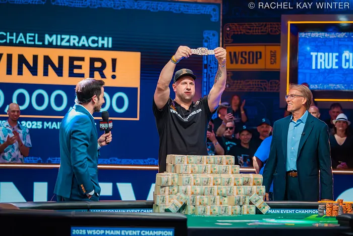 Michael Mizrachi Wins Main Event 2025 WSOP