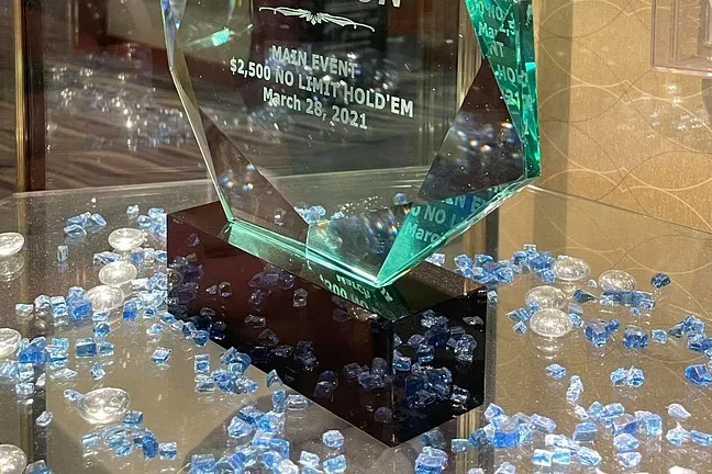 2021 Spring Series Main Event Trophy