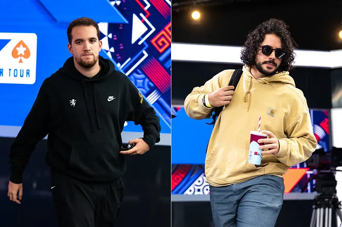 João Tomás e Luís Faria no EPT Malta