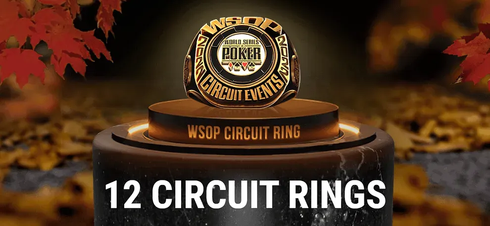 Play for WSOP bracelets and rings on GG Poker ON