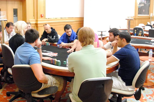 Just one table remains