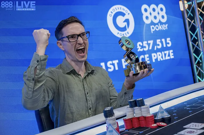 Miraculous One-Outer Propels Martin Lechner to the 888poker Live Glasgow Main Event Title