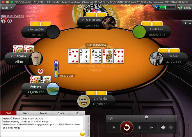 Simon "C. Darwin2" Mattsson Eliminated in 14th Place