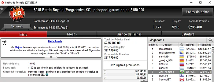 Victorbco Vence o 9 Battle Royale Late Edition & Mais 103