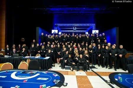 The EPT team. Photo courtesy of the PokerStars Blog,