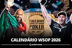 Calendário WSOP 2026
