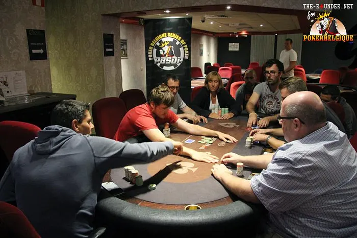 Pendant le tournnoi à Namur