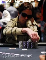 Day One Chip Leader James 'Andy McLEOD' Obst
