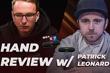 Sessão de análise de mãos com Bencb e Patrick Leonard