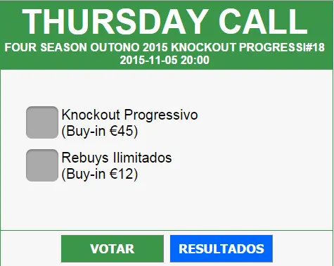 Thursday Call no Casino de Espinho Amanhã (5 Nov)- Vota Já! 101