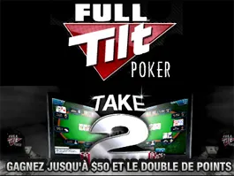 Full Tilt Poker 'Take 2' : double de points et 50$ cash en septembre 0001