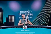 Em feito incrível, Carlos Serrano vence de novo 25K Super High Roller no BSOP São Paulo