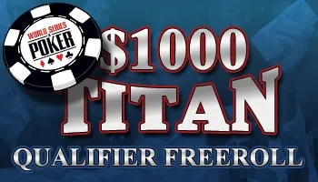 $1,000 PokerNews WSOP Qualifier Freerolls na Titan Poker 0001