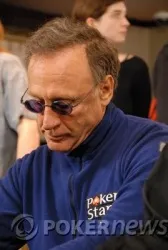 Lee Nelson, playing in the £5,000 PLO event