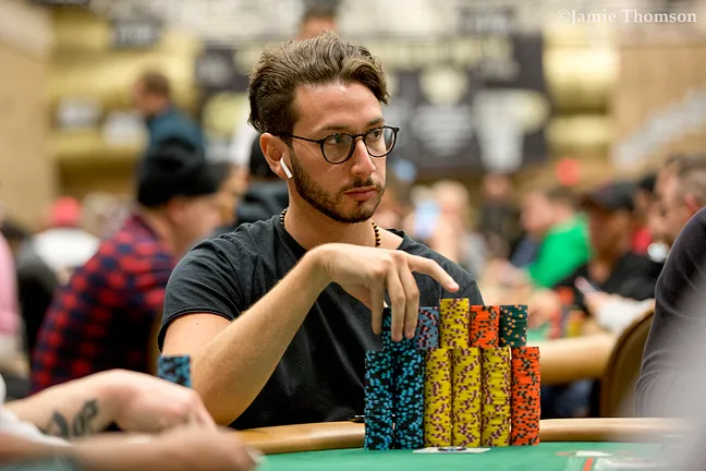 Julian Milliard leads the WSOP Main Event at Day 3's start