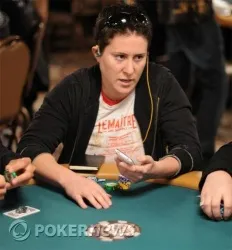 Vanessa Selbst, during the $5k PLO