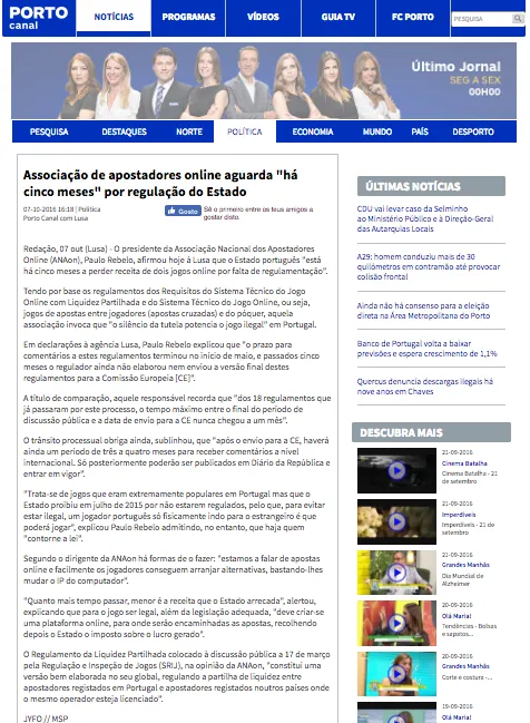 Comunicado ANAon Começa a ter Destaque na Imprensa Generalista 102