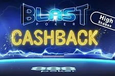 888poker High Stakes BLAST rakeback