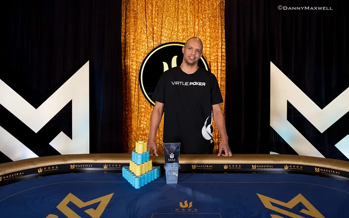 Phil Ivey - 2018 Triton Super High Roller Series Montenegro HKD $250,000 Short Deck - Ante Only Winner