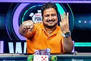 "It's Like a Dream" Santhosh Suvarna Wins Third WSOP Bracelet in $50,000 High Roller