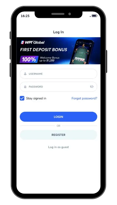 WPT Global Casino Login