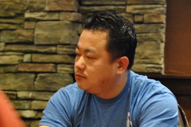 Kou Vang may be the chip leader now.