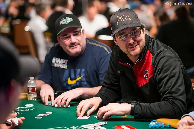 Mike Matusow and Phil Hellmuth