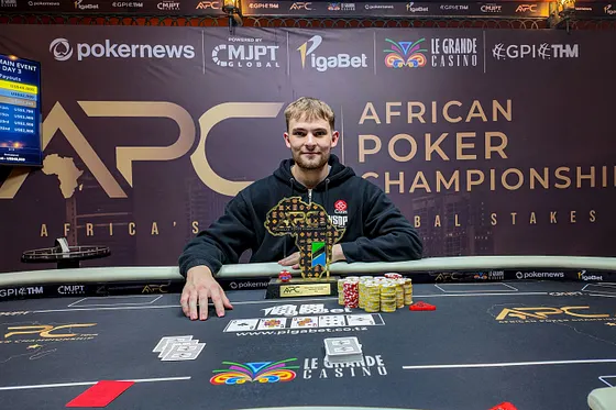 Aidan Jacobs wins the 2026 APC Tanzania Main Event