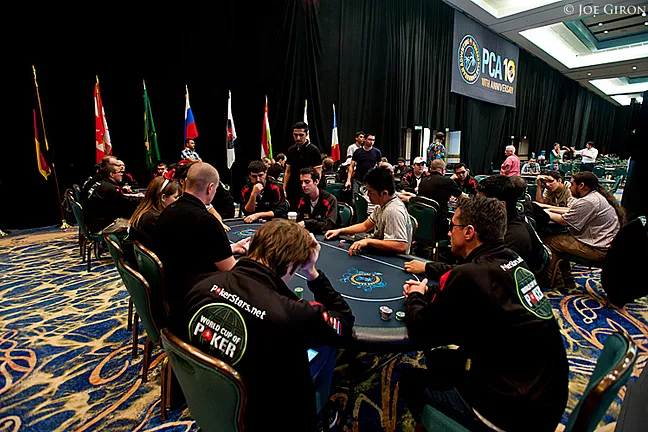 The World Cup of Poker is happening right alongside the $25,000 High Roller.