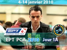 PCA, caribbean poker, 2010, european poker tour, ept, pokerstars, jour 1A, joueurs français