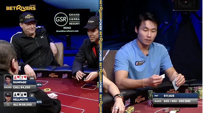 Ethan “Rampage” Poker Yau Gets Absolutely Pulverized on Hellmuth’s Home Game 103