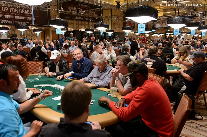 Action from the 2017 World Series of Poker