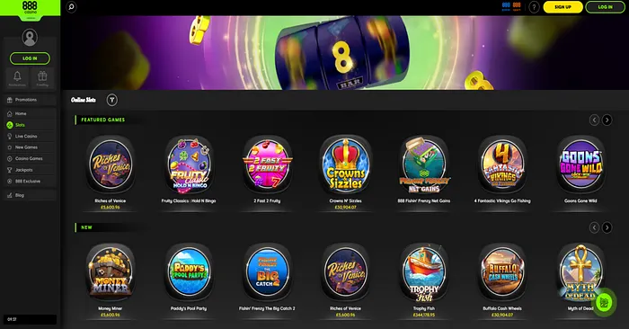 888casino - Mejores slots
