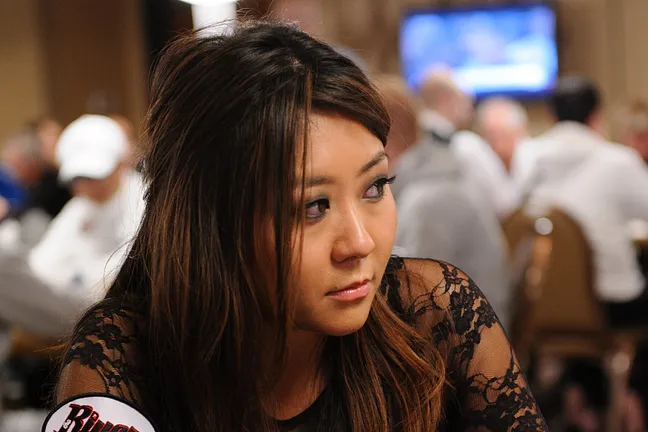 Maria Ho gained chips to play with.