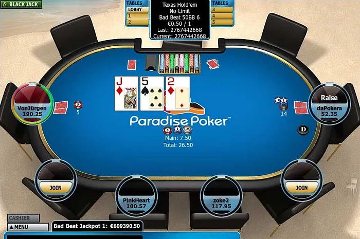 paradise poker