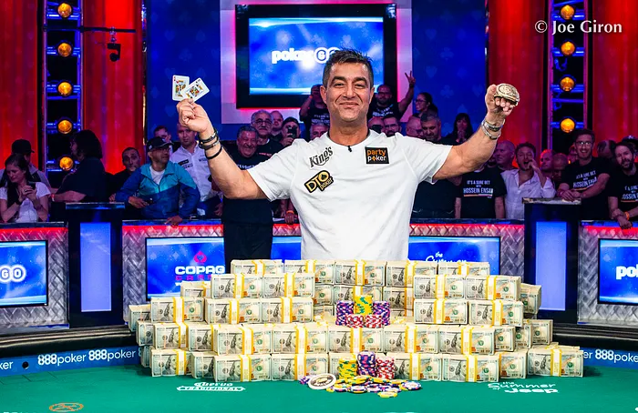 2020 WSOP Main Event Champion Hossein Ensan