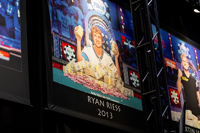 Ryan Riess Main Event Winner Banner