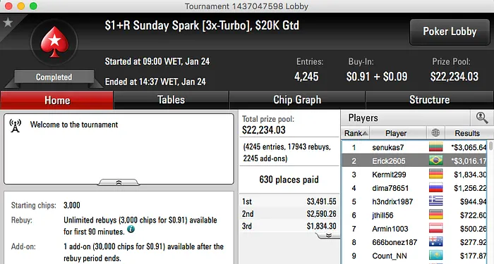 ValterBr@nco Crava Sunday Warm-Up (k), lmn_7 Crava o Sunday Rebuy (k) & Mais 113