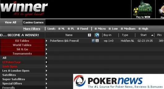 Winner Poker Freeroll Series - .000 GRATUITOS à tua espera! 101