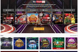 Sky Vegas live casino