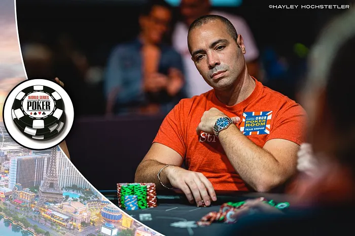 Fábio Miranda no Main Event da WSOP 2023