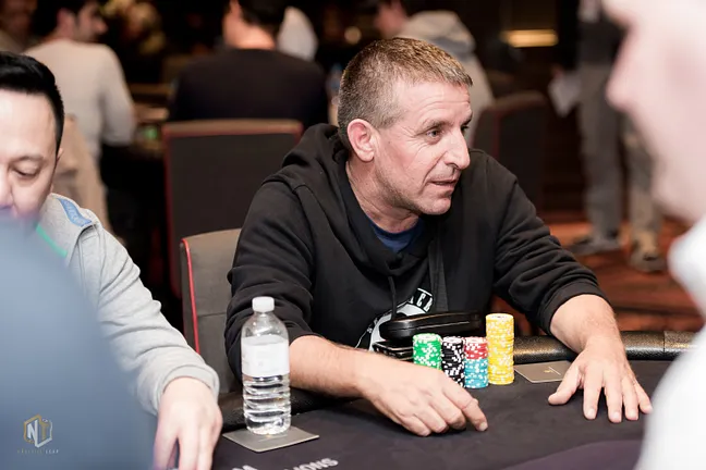 Frank Pezzaniti bagged up the lead on Day 1c
