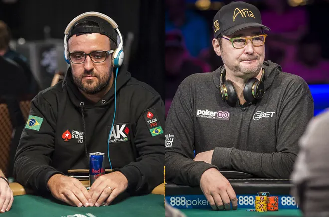 André Akkari e Phil Hellmuth