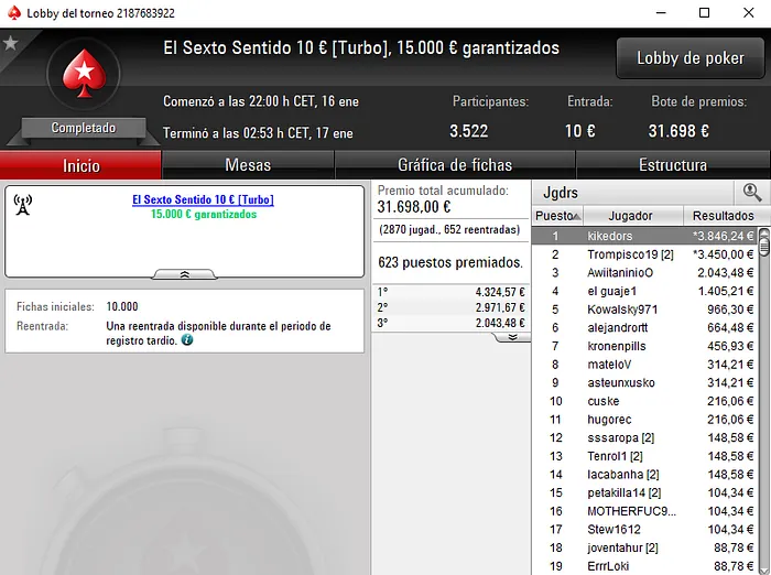 PokerStars FR/ES com Arranque Auspicioso 102