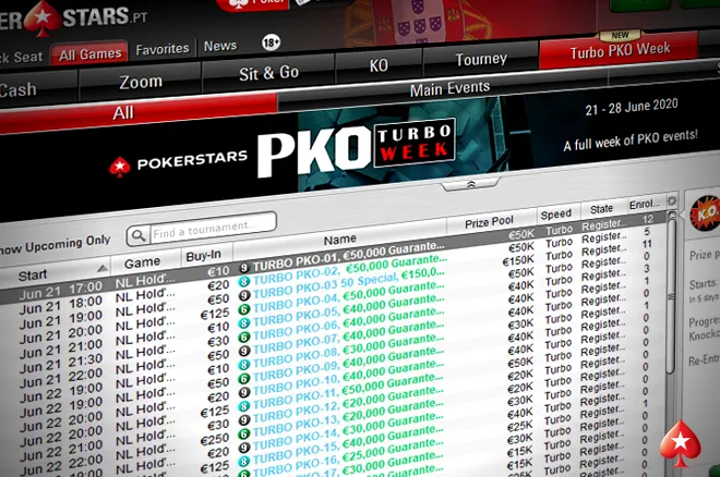 Turbo PKO Week da PokerStars Portugal