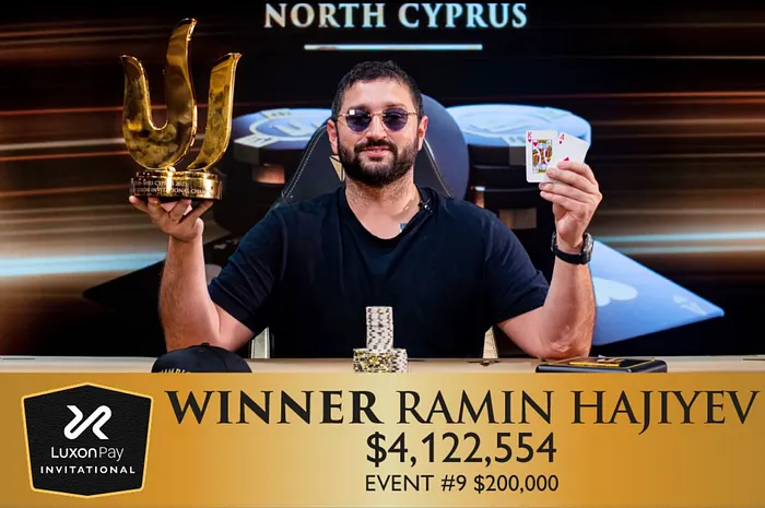 Ramin Hajiyev wins Luxon Invitational