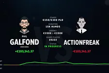 'ActionFreak' took it to Phil Galfond in a big way on May 11.