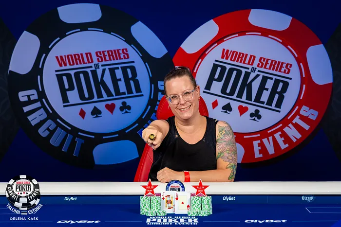 Jenny Westerlund WSOPC Tallinn Main Event