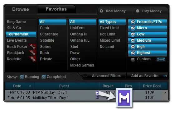 Full Tilt Poker Lança Rush Poker Mobile e Torneios Multi-Day! 101