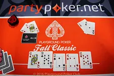Event 1 Final Hand Playground Poker Fall Classic